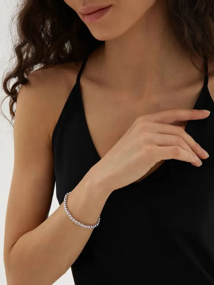 Bracelet on hand silver 925