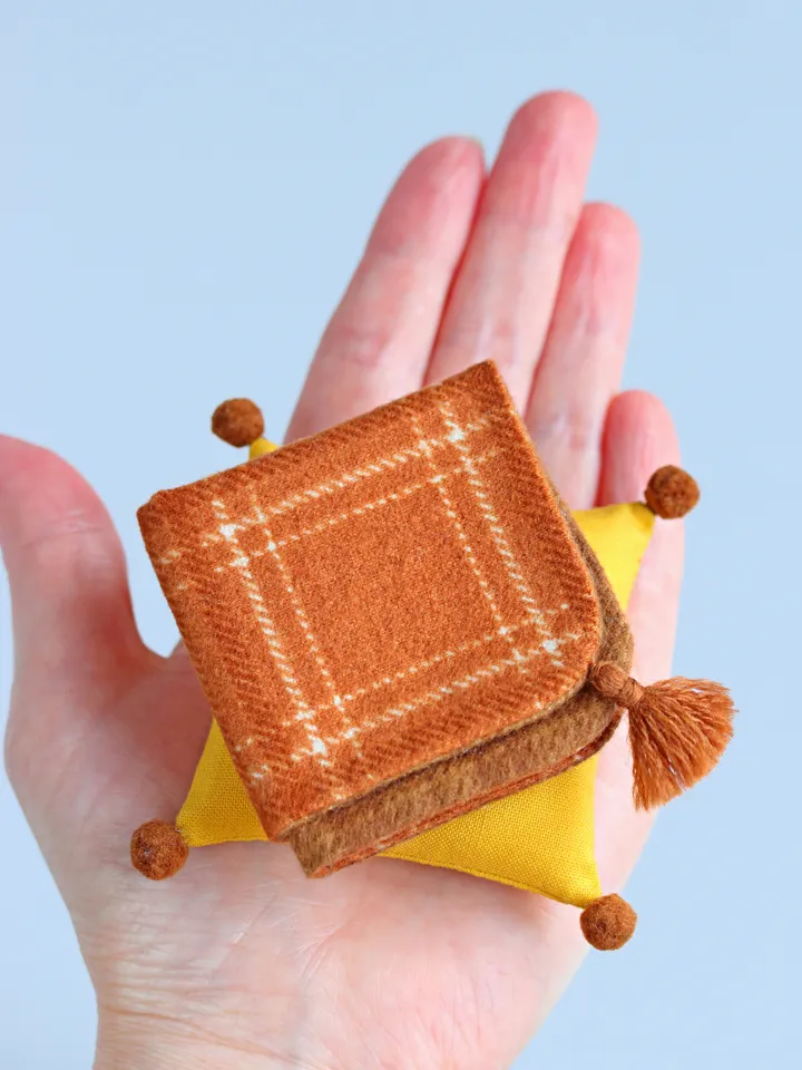 PDF Hooded Basket for Mini Doll Sewing Pattern
