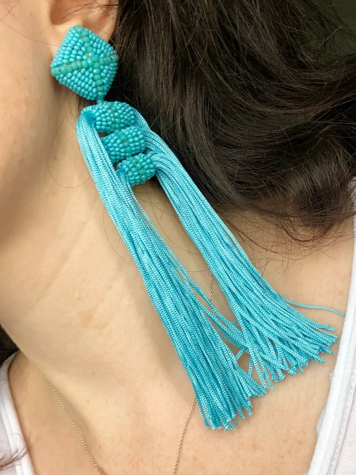 Dupio Tassel Earrings