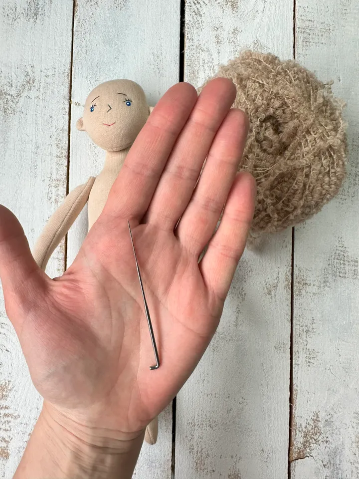 12”/31 cm Doll (with a sew-on head) step-by-step SEWING PATTERN (clothes are not included)
