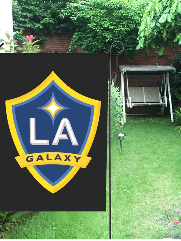 LA Galaxy Garden Flag (Two Sides Printing, without Flagpole)