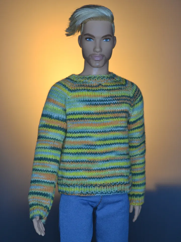 Multicolor Sweater for Ken
