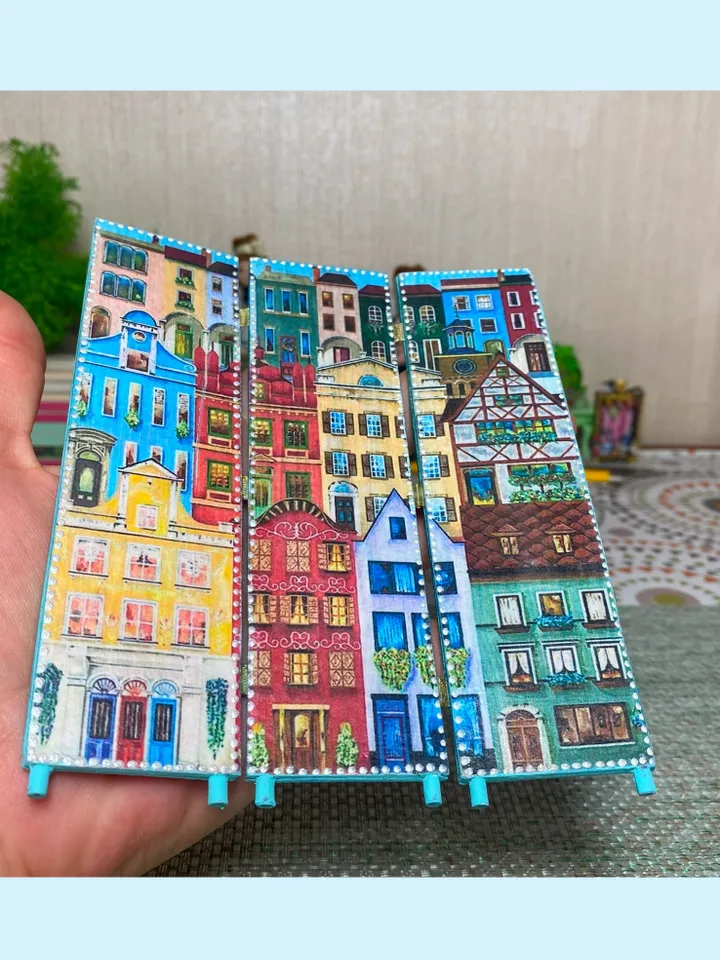 DIGITAL DOWNLOAD FOR PRINT. MANAGEMENT. Video tutorial on creating a screen for a dollhouse. 1:12