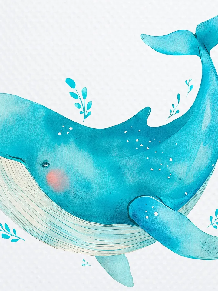14 Cartoon Whale PNG Clipart, Whale Illustration, Printable Watercolor  Cartoon Whale png for sublimation, Whale  Paper craft, junk journal