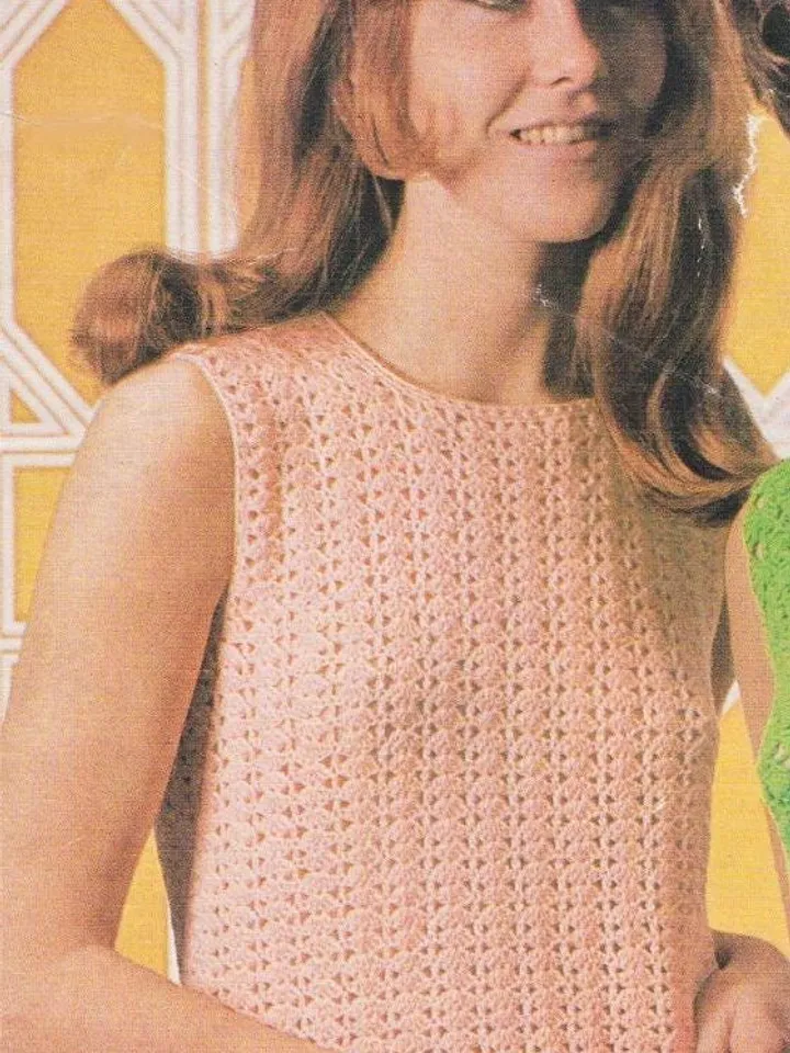 Top Pattern, summer lace top pdf crochet pattern, women ladies top pdf instant download