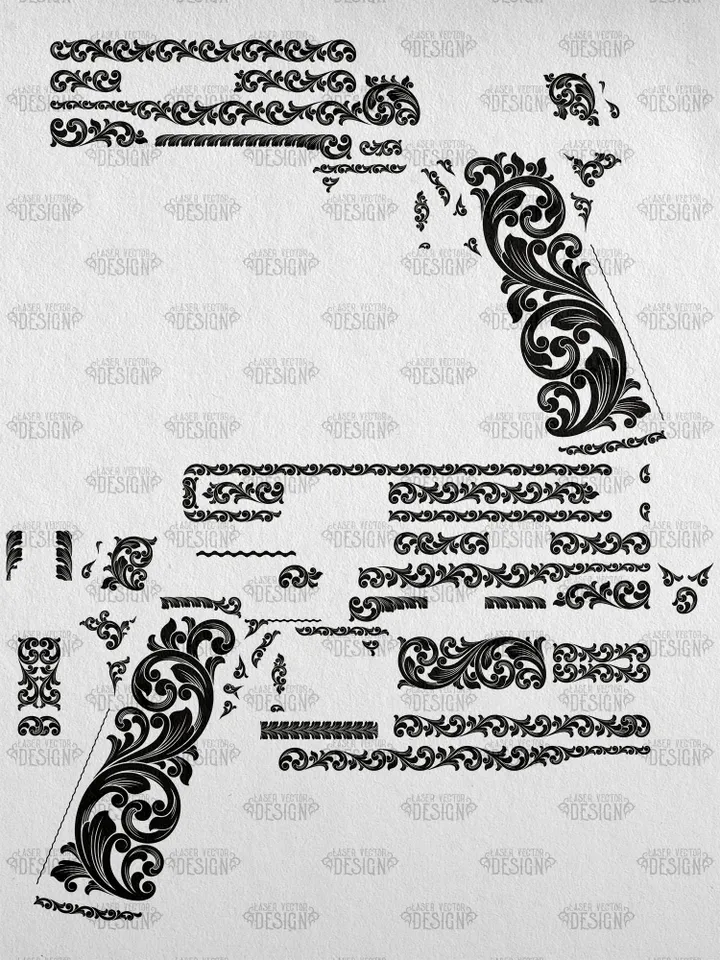 VECTOR DESIGN SIG Sauer 1911 STX FULL-SIZE Scrollwork