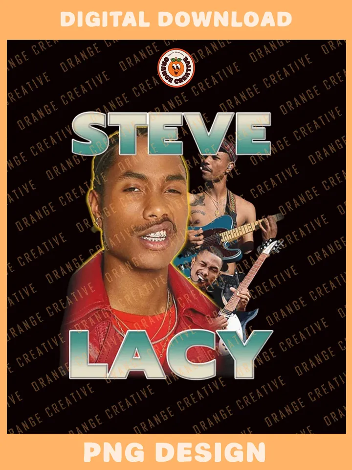90s Ste.ve Lacy Vintage Rap Bootleg T-shirt PNG, 90s Bootleg Template, Graphic Ste.ve lacy Rap PNG Files, Custom Bootleg Music Tee, Digital Download