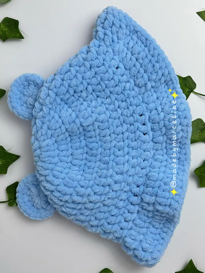 Crochet Cute Bear Bucket Hat