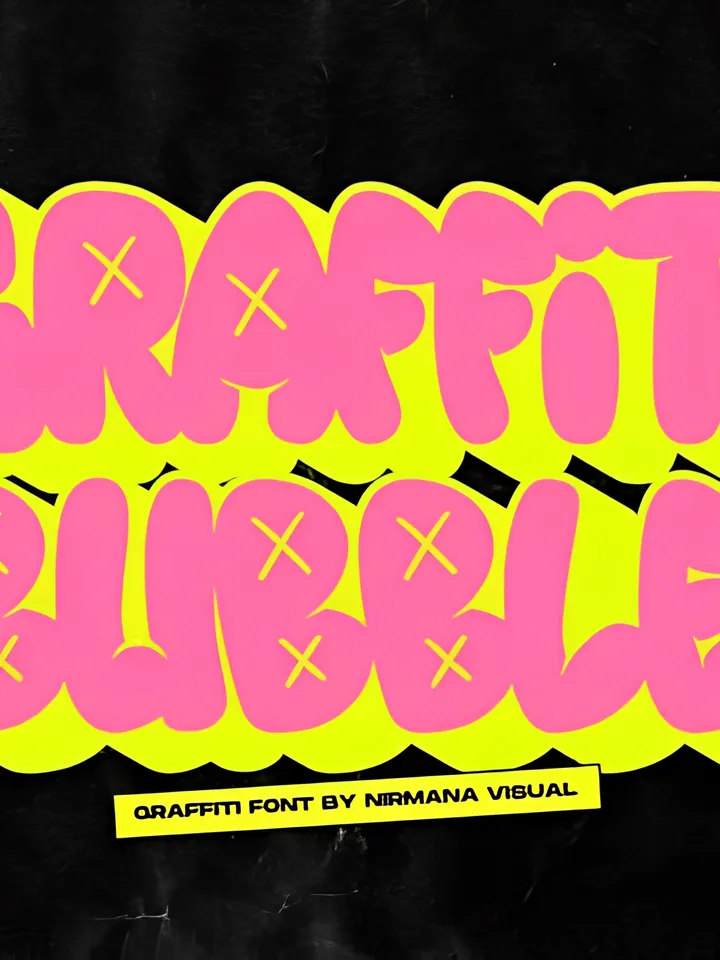 Graffiti Bubble Font