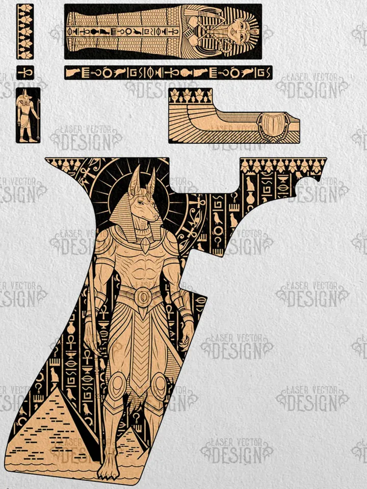 VECTOR DESIGN Glock 19 gen 5 Anubis