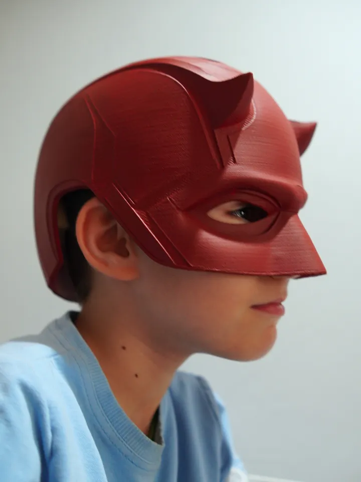 Daredevil Helmet Child Matt Murdock Marvel Comics Hero Daredevil helmet Child Marvel Comics