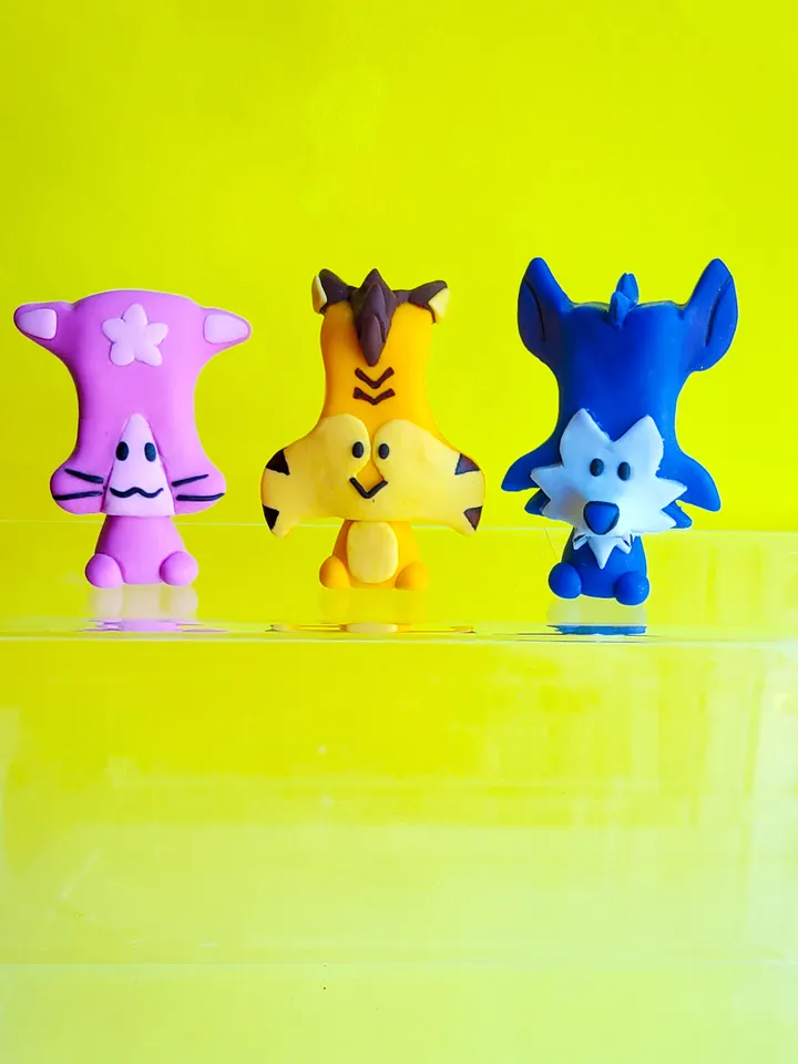 Zooba suspects toy figures