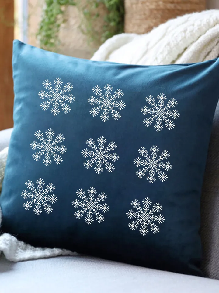Snowflake cross stitch pattern download PDF Christmas snowflake ornament digital Christmas cross stitch chart Small winter embroidery #N2