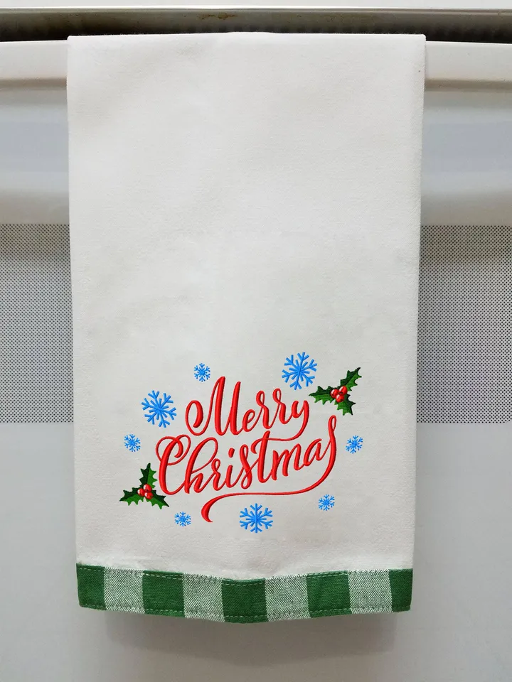 Merry Christmas embroidery design Machine embroidery pattern 5 size, Embroidery files christmas download, Snowflake embroidery digital #R36