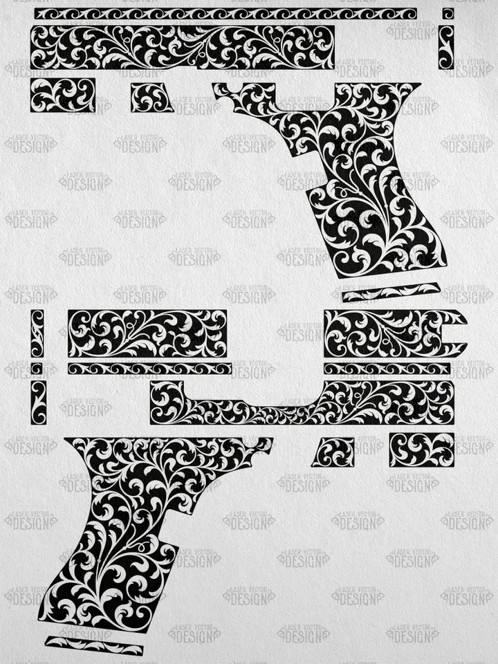 VECTOR DESIGN Glock 26 gen 4 Scrollwork