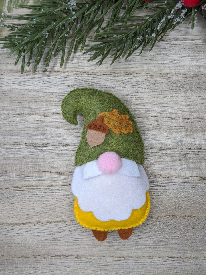 Holiday Gnomes, Felt Christmas Tree Decorations, Scandinavian Gnome, Christmas Gnomes, Swedish Gnome, Autumn gnomes, Set 3 toy