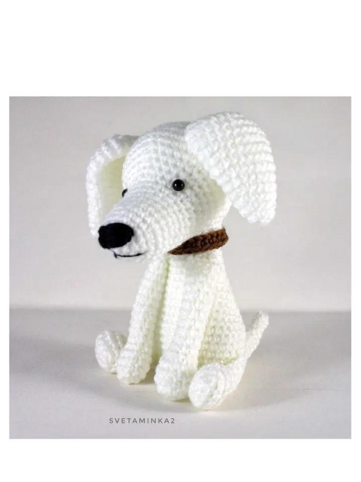 Crochet Dog Pattern. Crochet Puppy Pattern. Amigurumi. Digital Download. PDF.