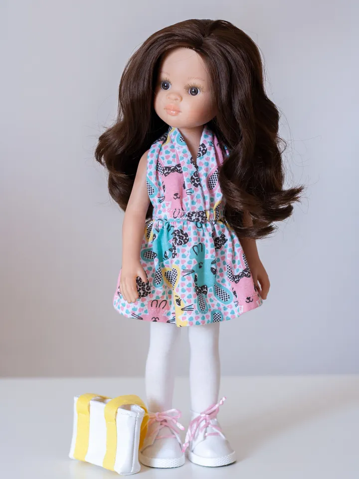 Dianna Effner Little Darling clothes, Paola Reina doll clothes, 13 inch doll clothes, Handmade Doll clothing, Doll coat