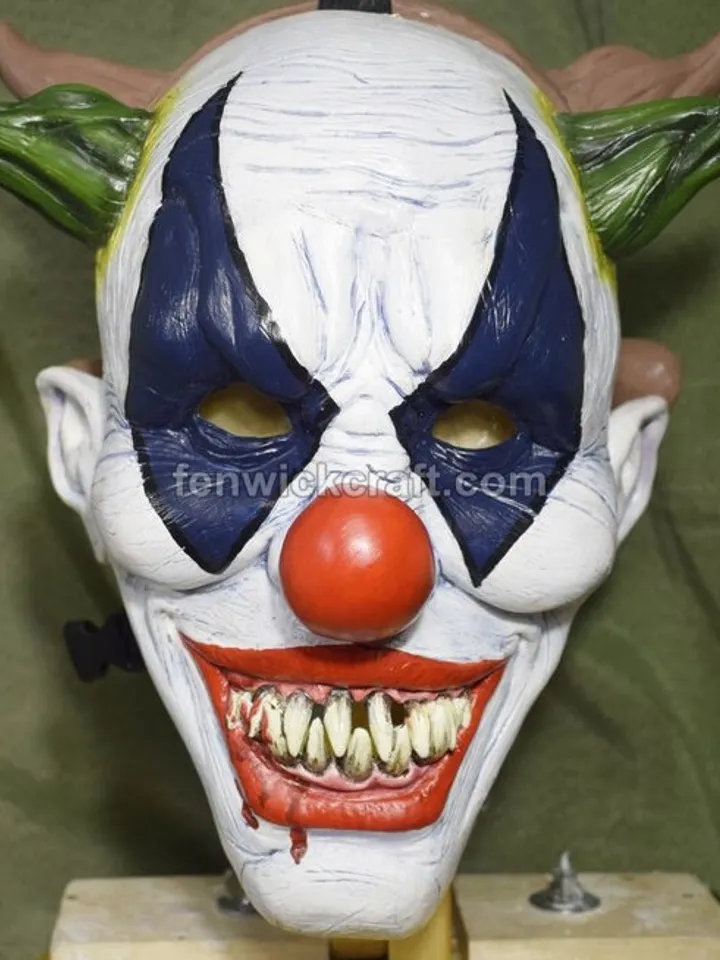 Killer Clown Mask – Bloody killer