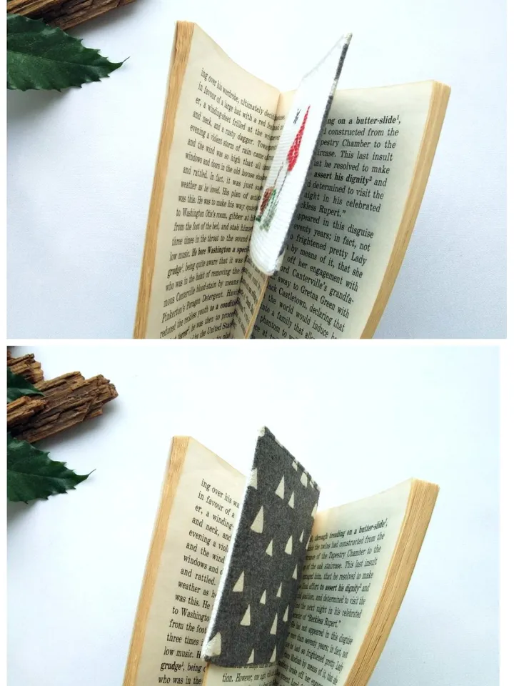 Mystery box with a set of 2 corner bookmarks, a mystery surprise box for book lovers