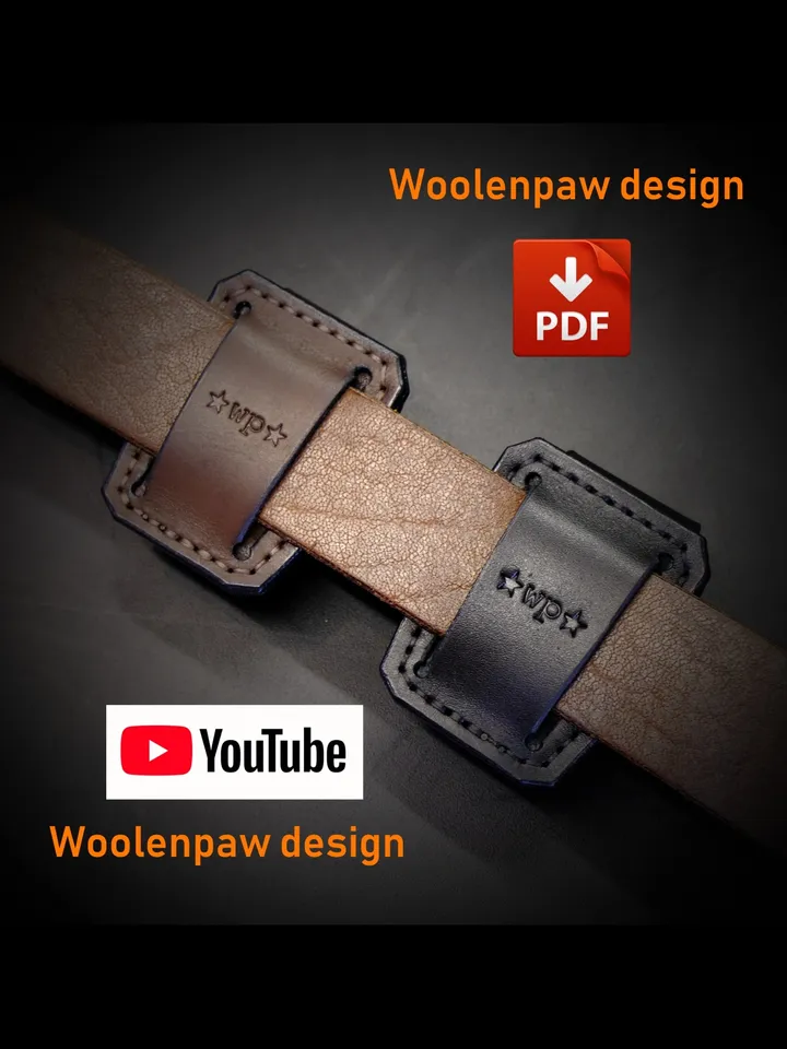 Leather pattern - ZIPPO Slide Case -  EDC36