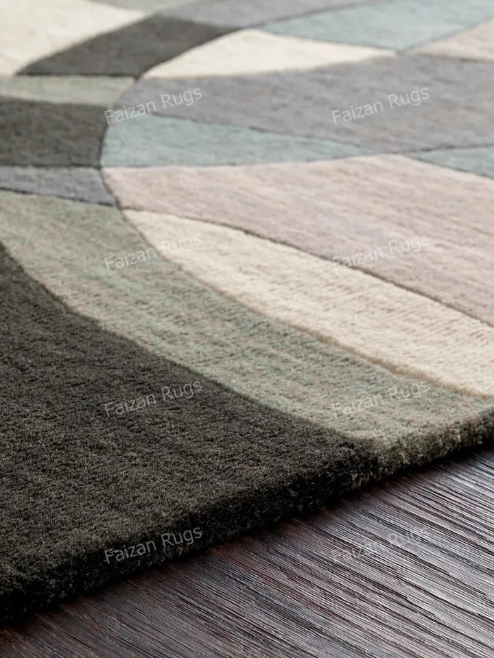Antique Beige & Gray Hand tufted Rug 100% wool for living room, bed room, kids room in any size 9x12,8x10,6x9,5x8 fast up guys!!!!