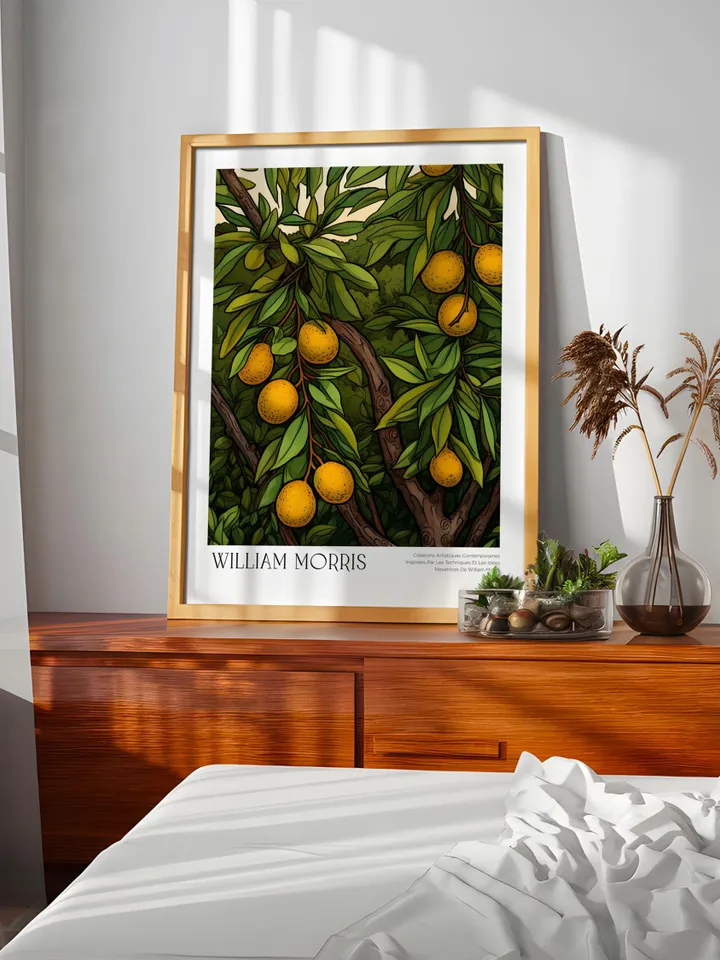 William Morris Wall Art, Vintage Botanical Print, Floral Poster Arts Decor, Digital Download, William Morris Print Digital Download AA19