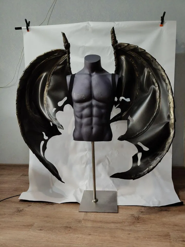 Bat wings, black wings, demon wings, bat wings costume, bat cosplay, black wings costume