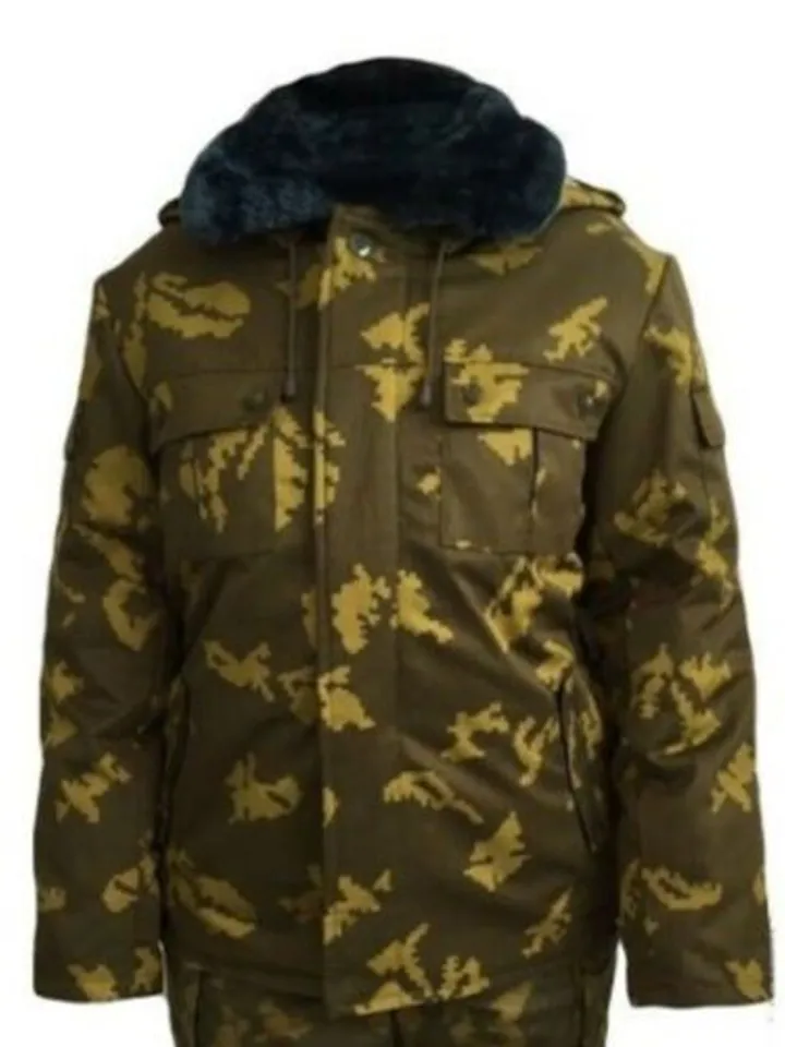 Army Surplus Pea jacket "Birch" 1977 Spetsnaz Tactical Gear Travel