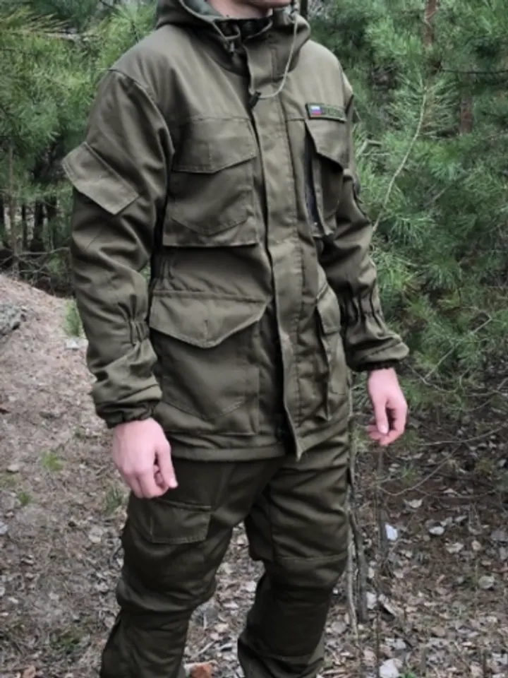 Army Surplus Airsoft Spetsnaz WWII Suit Gorka 8 Olive Fleece