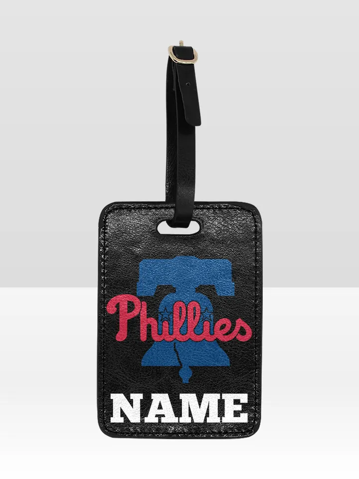 Philadelphia Phillies Luggage Tag Custom NAME