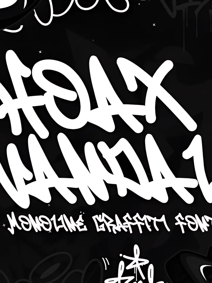 Hoax Vandal Font
