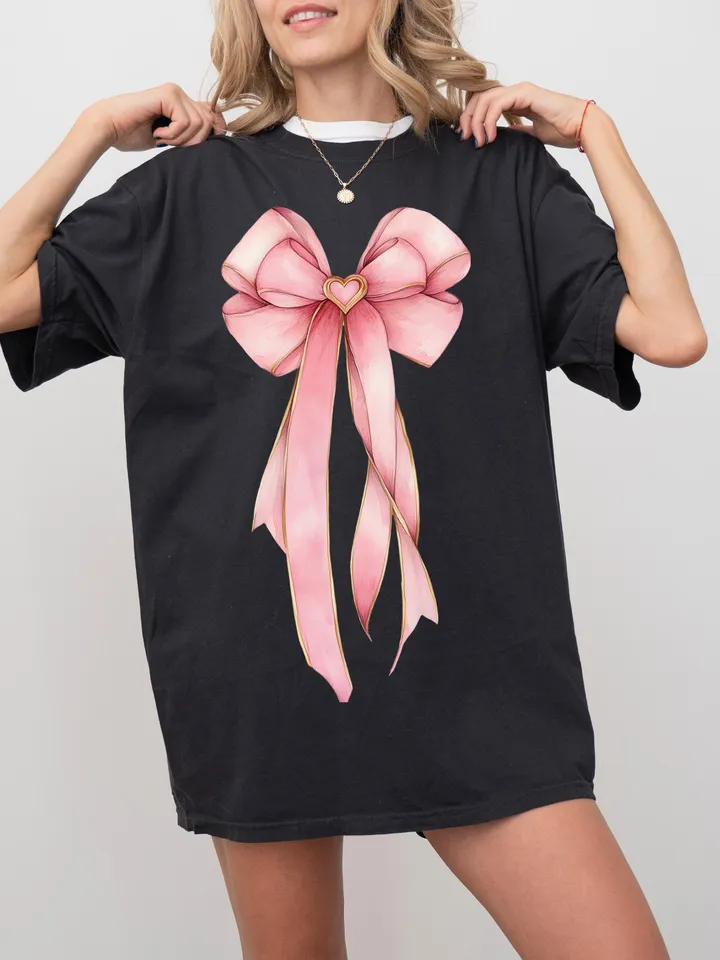 Happy Valentine's Png, Coquette Png, Valentine Png, Pink Coquette Bow Png, Valentine Coquette Png, Valentine's Day png