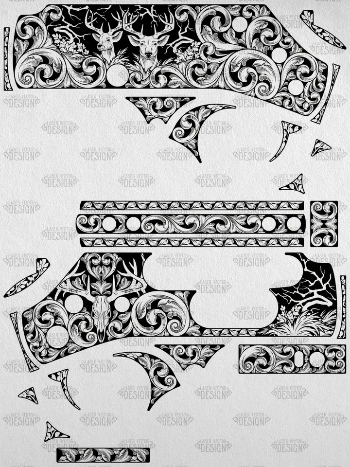VECTOR DESIGN Henry H009GL 30-30 Scrollwork