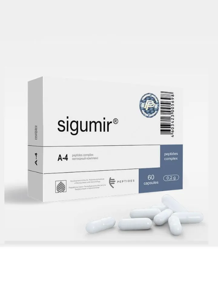 SIGUMIR A-4 KHAVINSON Natural Peptides complex, bioregulator– Cartilage, bone tissue