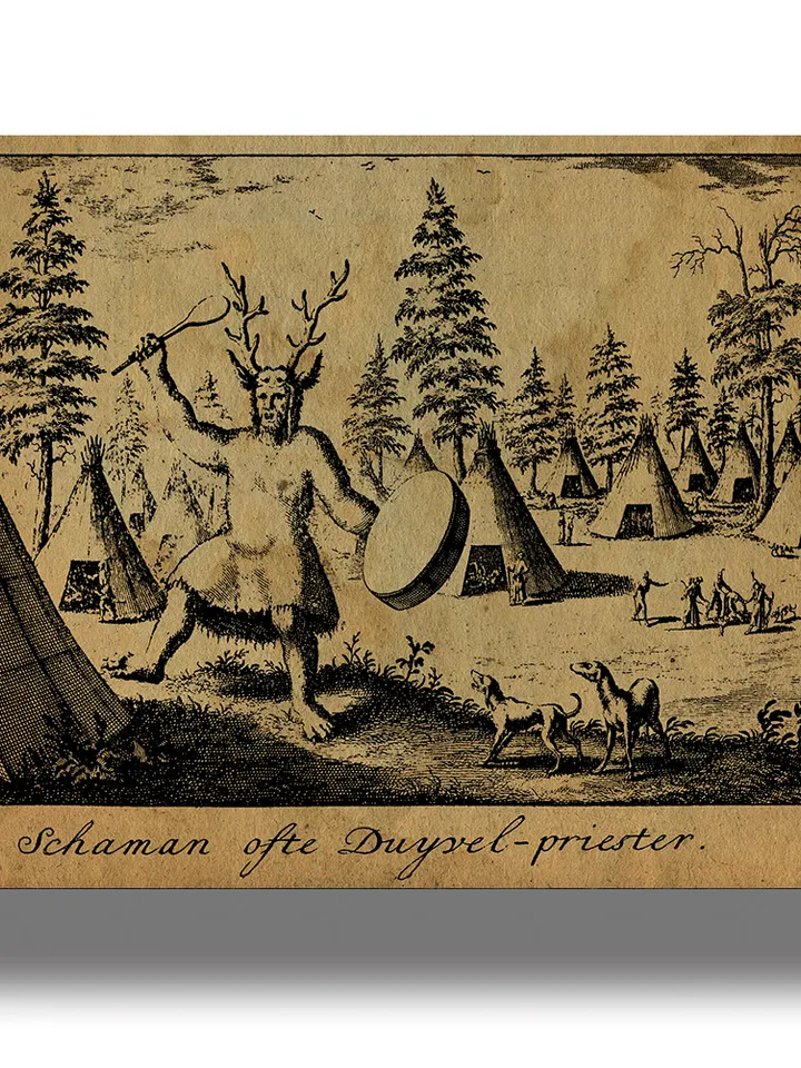 The shaman is like a priest of the Devil.