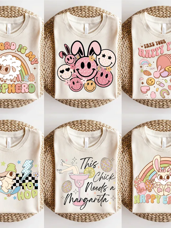 Easter PNG bundle, Groovy Easter sublimation, PNG bundle, Easter png, Easter sublimation bundle, Easter shirt designs, Digital Download png