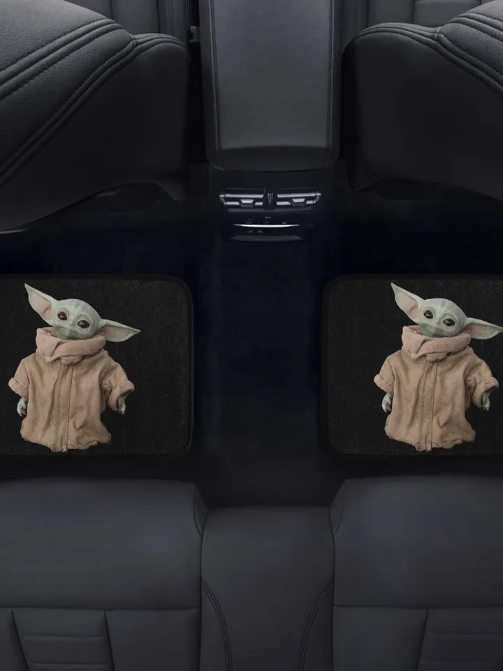 Grogu Back Car Floor Mats Set of 2