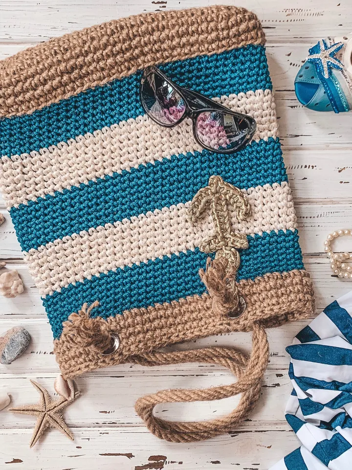Striped market yoga beach crochet bag, street avoska vegan shoulder tote, farmer cotton net saks, pound sac