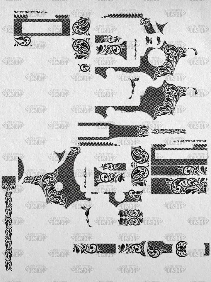 VECTOR DESIGN Colt Python 2,5 in Scrolls and snake scales