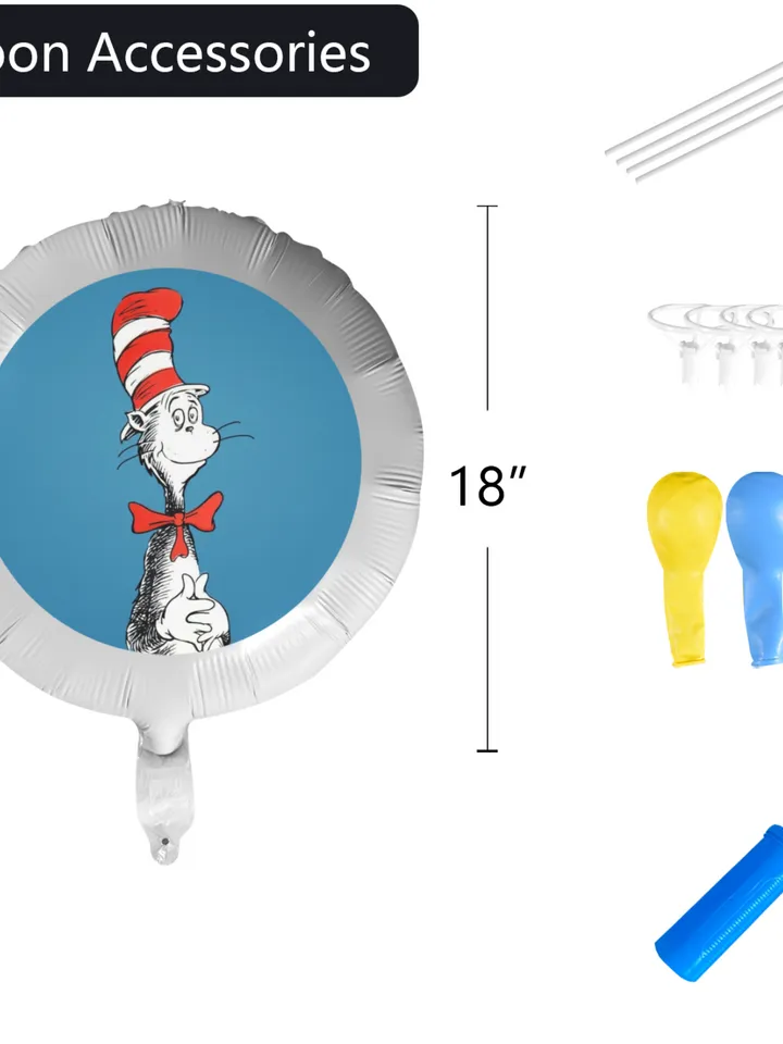 Dr Seuss Foil Balloon