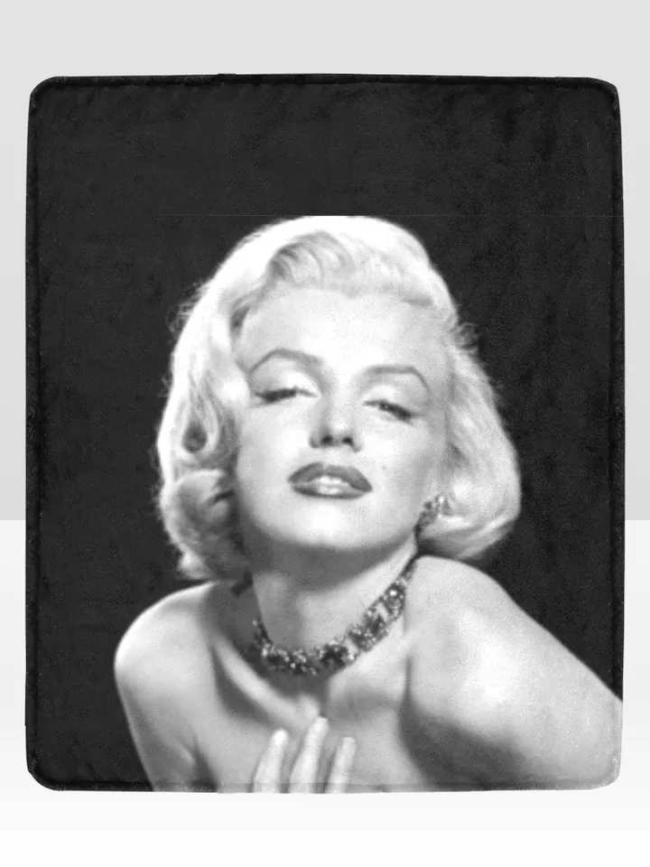 Marilyn Monroe Blanket Lightweight Soft Microfiber Fleece