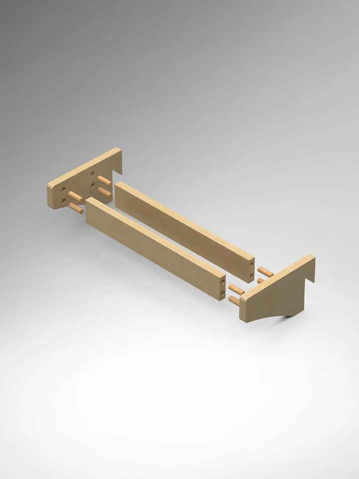 Hammers Storage Rack Plans (PDF, SVG) for Workshop – DIY French Cleat Storage System