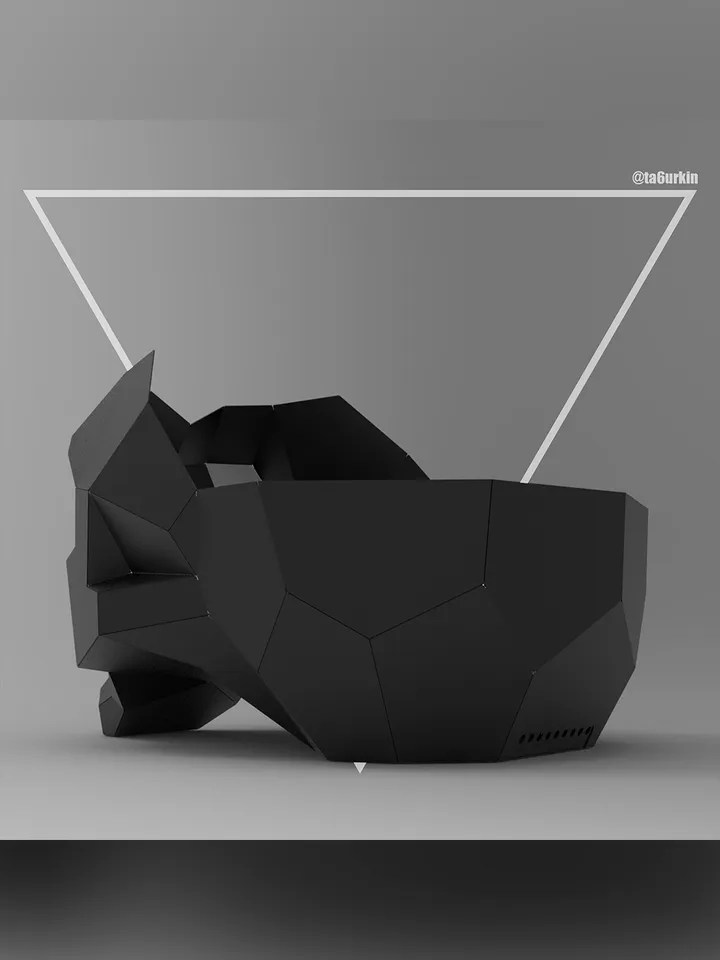 Welding Project Plans Drawings Skull Fire Pit (DXF, PDF)