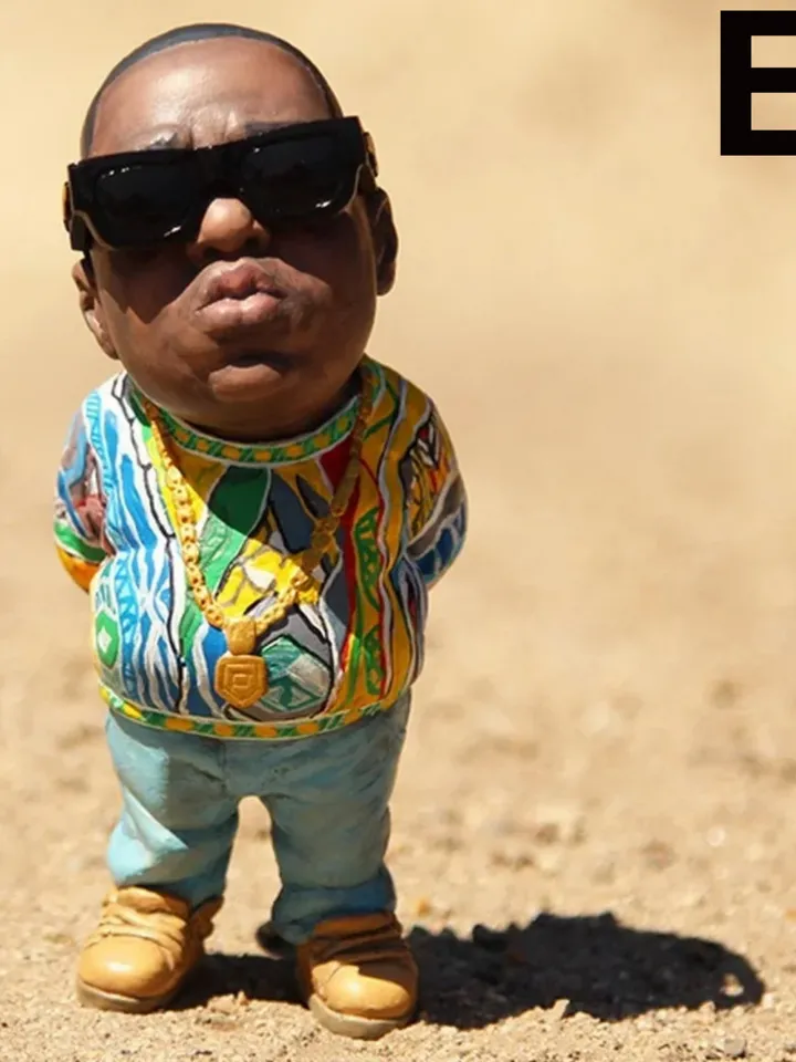Hip Hop Legend Commemorative Resin Ornaments Memorial Resin Statue Crafts Characters Sculpture Home Garden Decoration