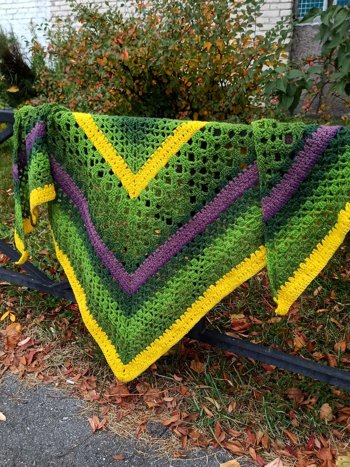 Crochet Pattern Shawl Ivan da Marya PDF