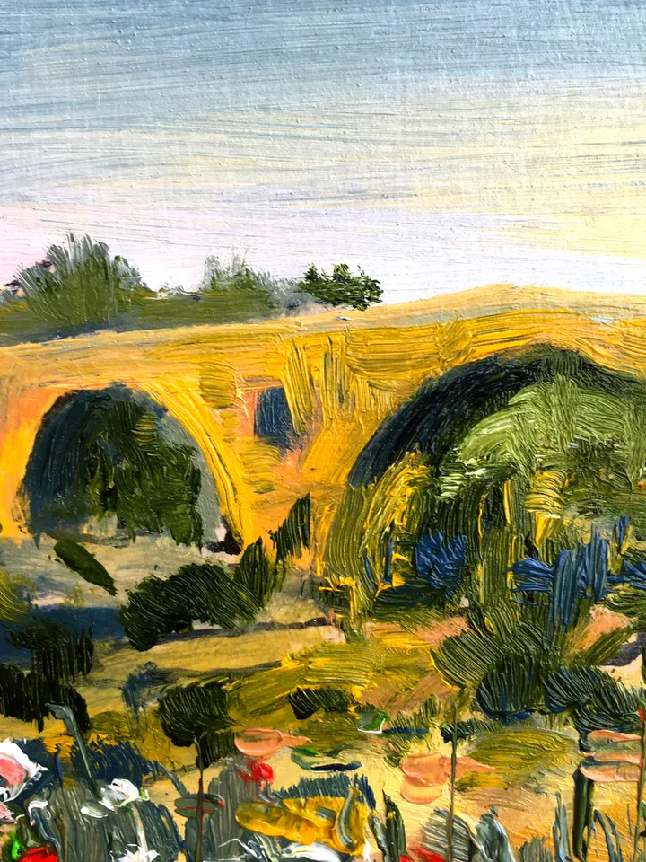 Le Pont Julien Original artwork by SerjBond