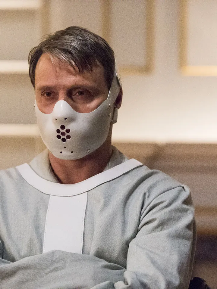 Hannibal Lecter White Mask from NBC Hannibal NBC Hannibal Lecter mask