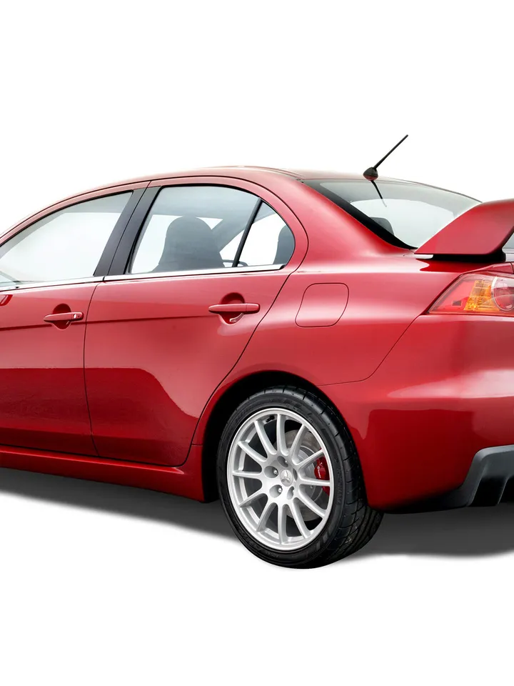 Diffuser for rear bumper Mitsubishi Lancer X Evolution 07-15
