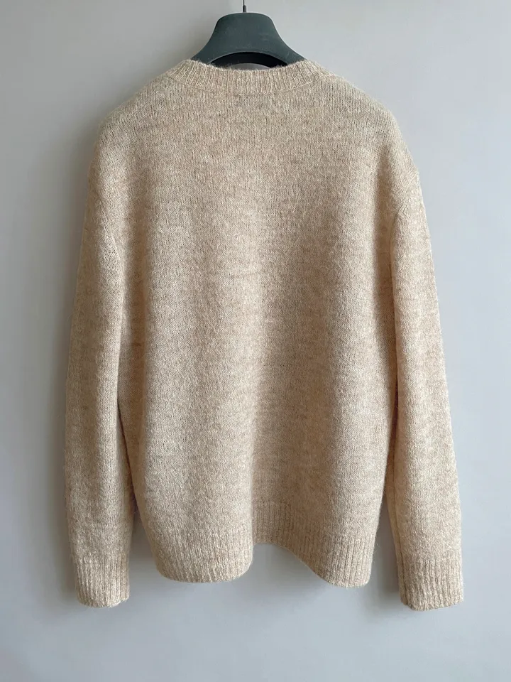 Women's Lightweight Alpaca Sweater C-Neck